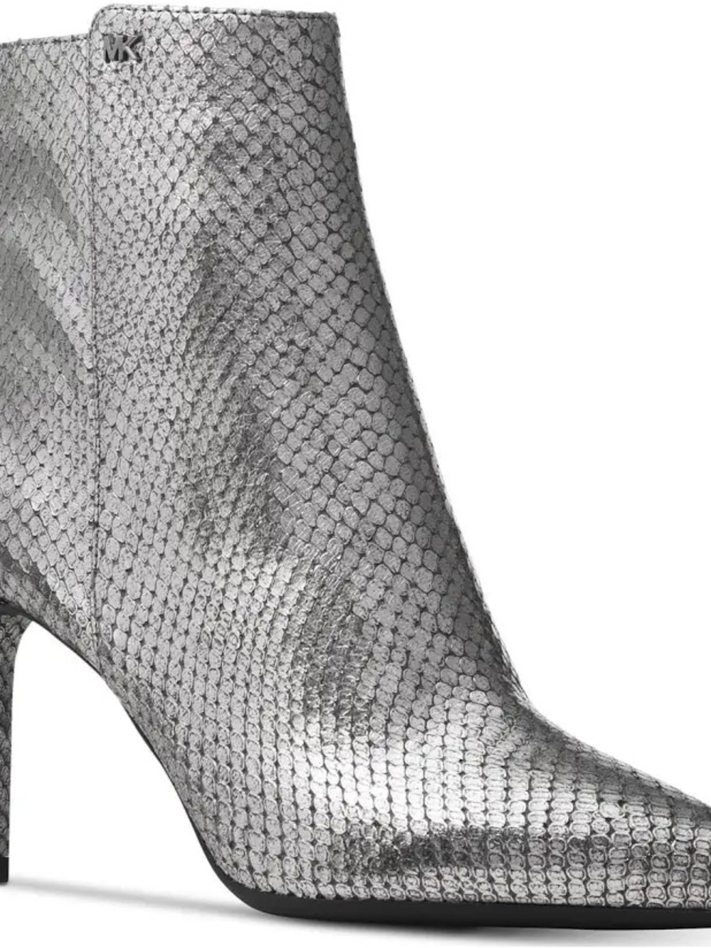 ✨LIKE NEW Michael Kors Dorothy Flex Bootie in Anthracite Metallic  Size 5 ✨ - Picture 5 of 14